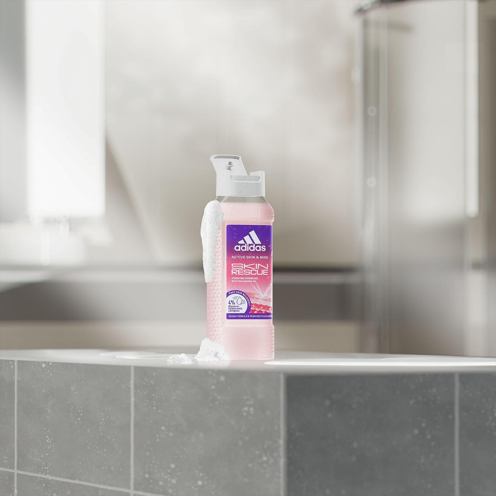 Гель для душа adidas Active Skin & Mind Skin Rescue увлажняющий для быстрого восстановления кожи 250 мл (упаковка из 5 шт.), фото №7