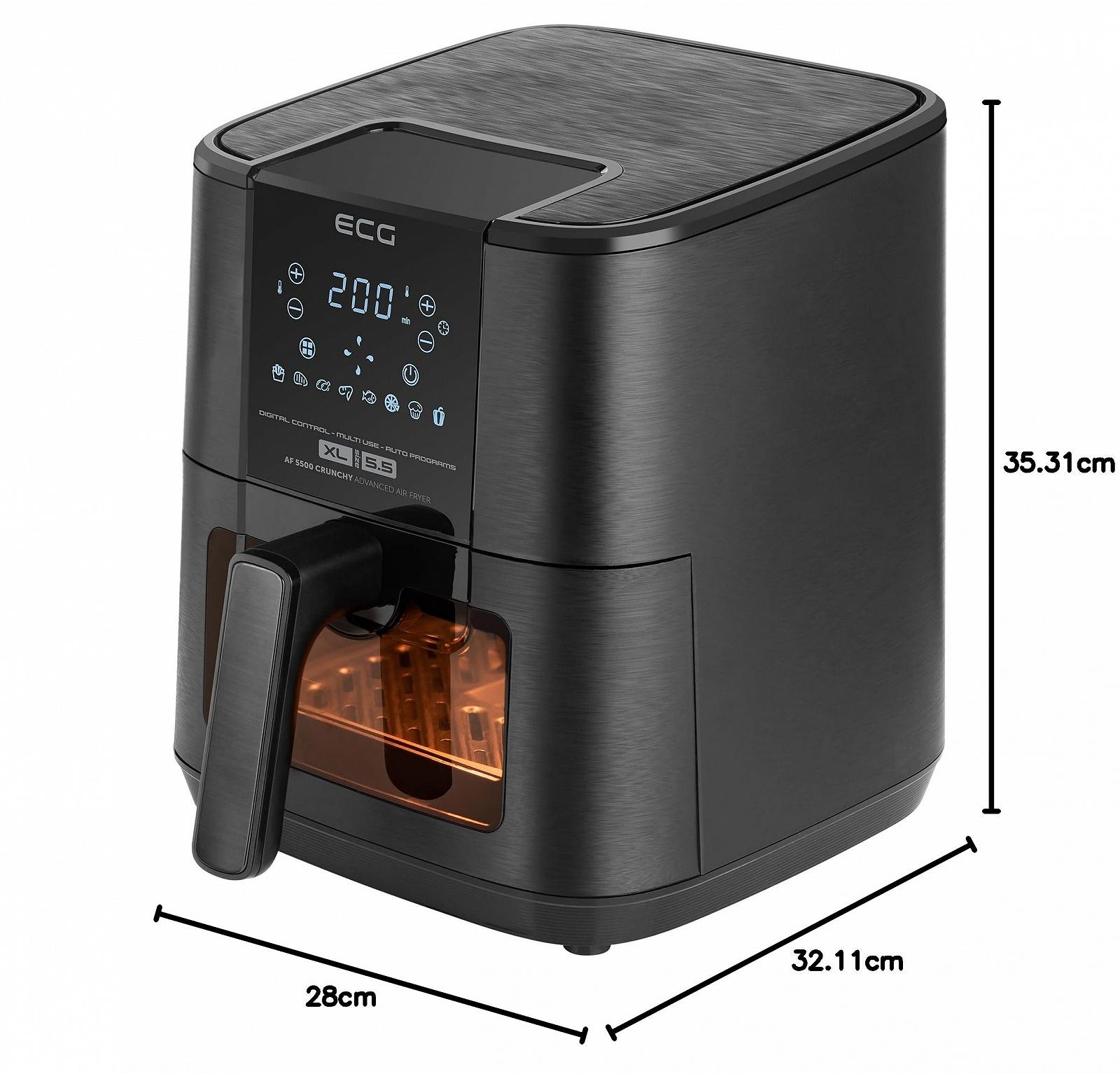 Мультипечь ECG Crunchy AF 5500 5,5 л, фото №11
