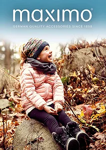 Шапка-біні Maximo для дівчинки Хвостик Сірий меланж Розмір 51/53 synthetic.ua - Фото 1