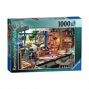 Пазл Ravensburger My Haven No 1. The Craft Shed 1000 элементов для взрослых и детей от 12 лет - Фото 1