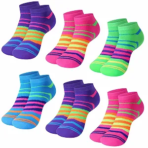 Носки для тренировок L&K-II 92238 Женские Хлопковые 12 пар - Фото 1