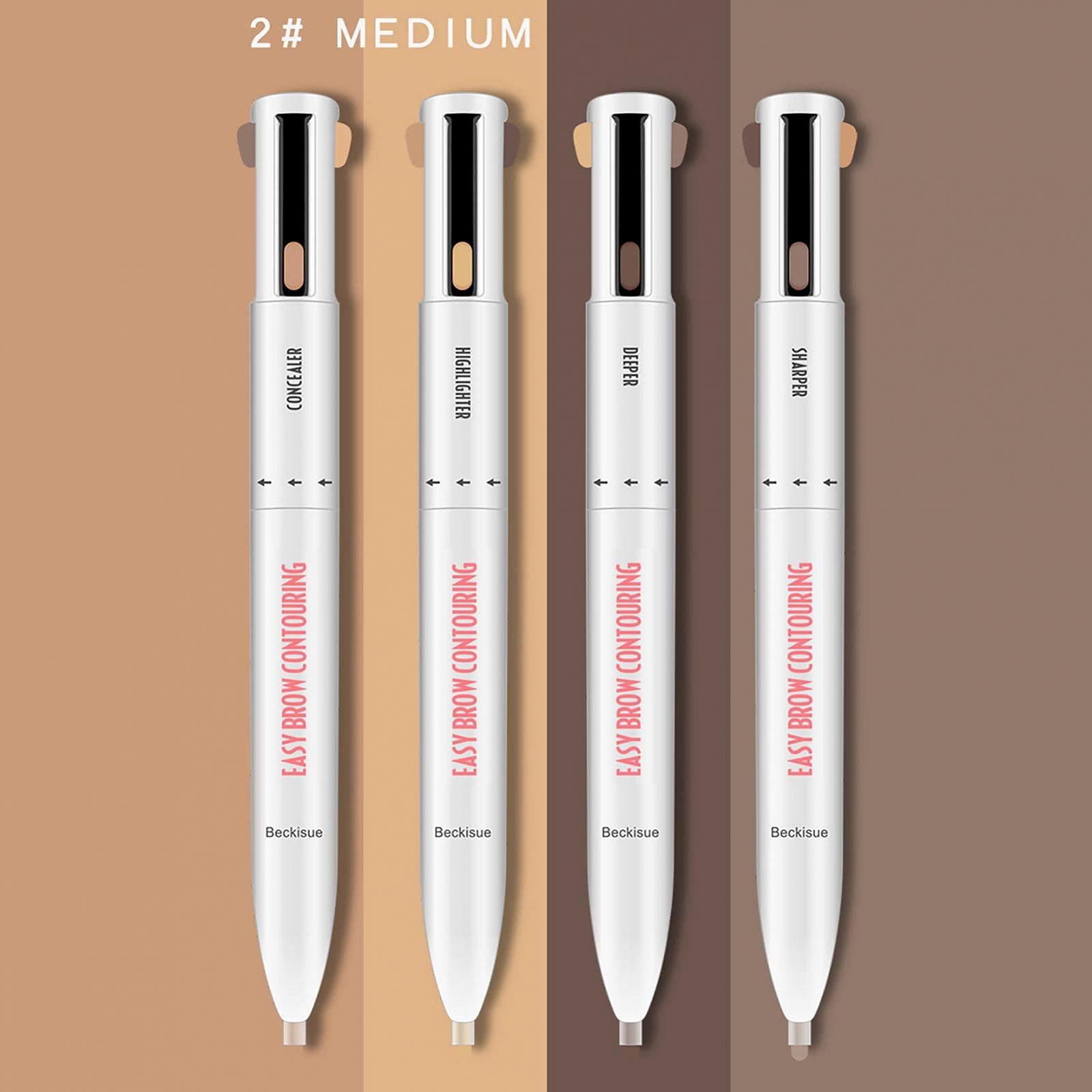 Олівець для брів Rosixehird Eye Makeup - Компактний Водонепроникний та Захищений від Поту, фото №6