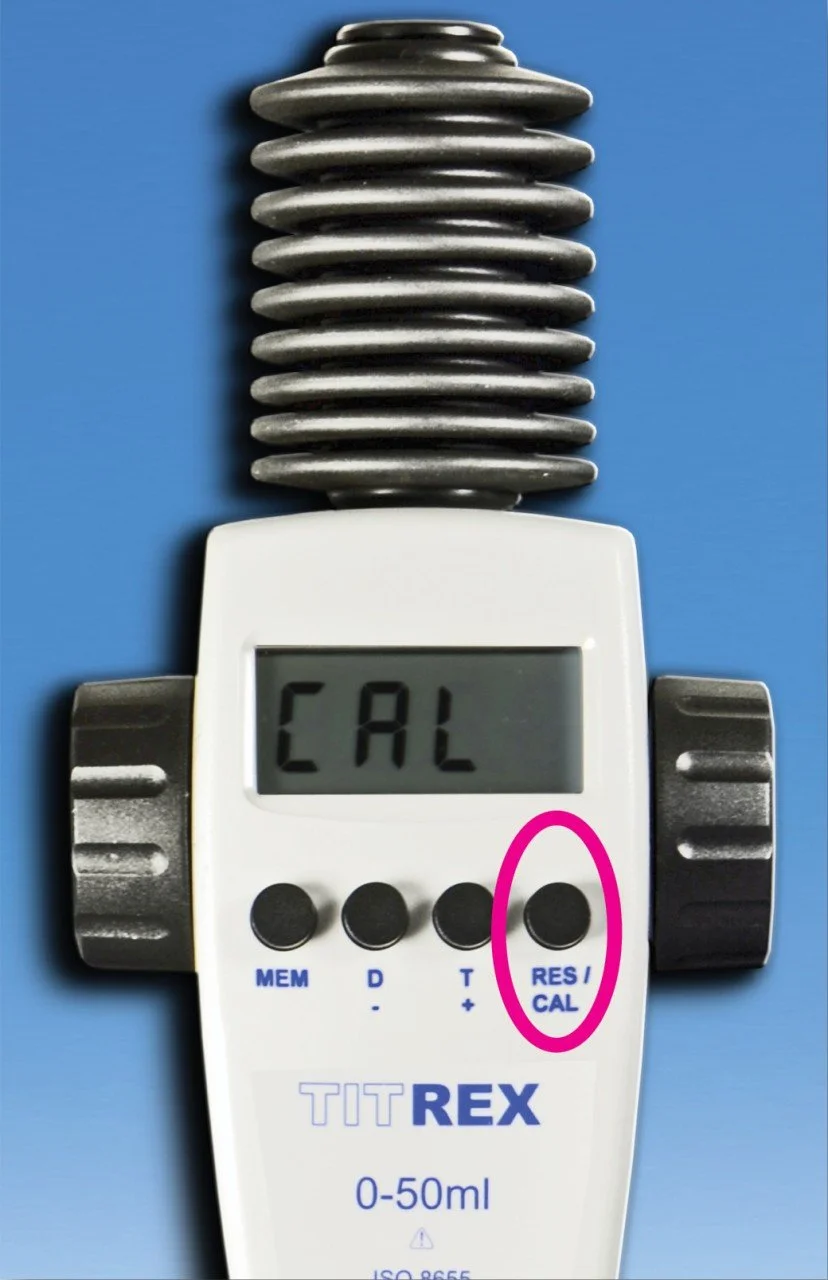 Цифрова бюретка Witeg TITREX DE-M 0-50 мл Сірий, фото №4