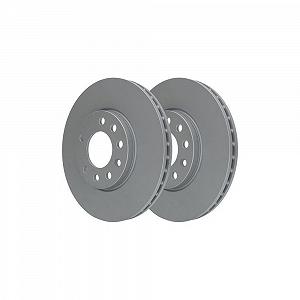 Гальмівний диск ATE 24.0125-0131.1 передня вісь для OPEL VAUXHALL CHEVROLET synthetic.ua - Фото 1