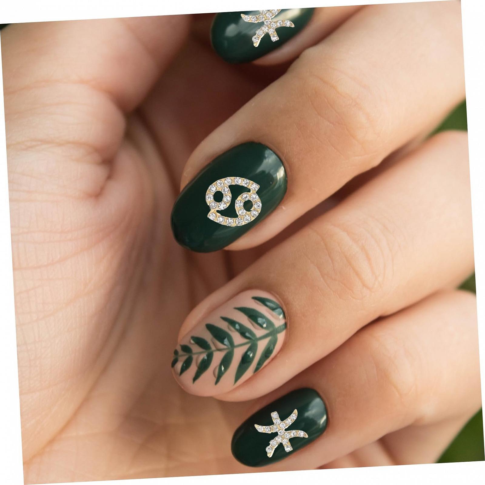 Стразы для ногтей WOONEKY 3d сплав 12 шт. Украшения для маникюра для натуральных и искусственных ногтей, фото №6