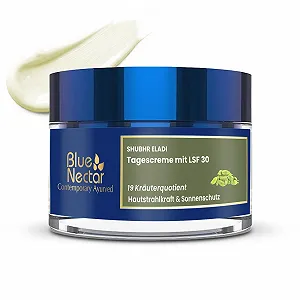 Натуральний денний крем для обличчя Blue Nectar SPF 30 50 г - Фото 1