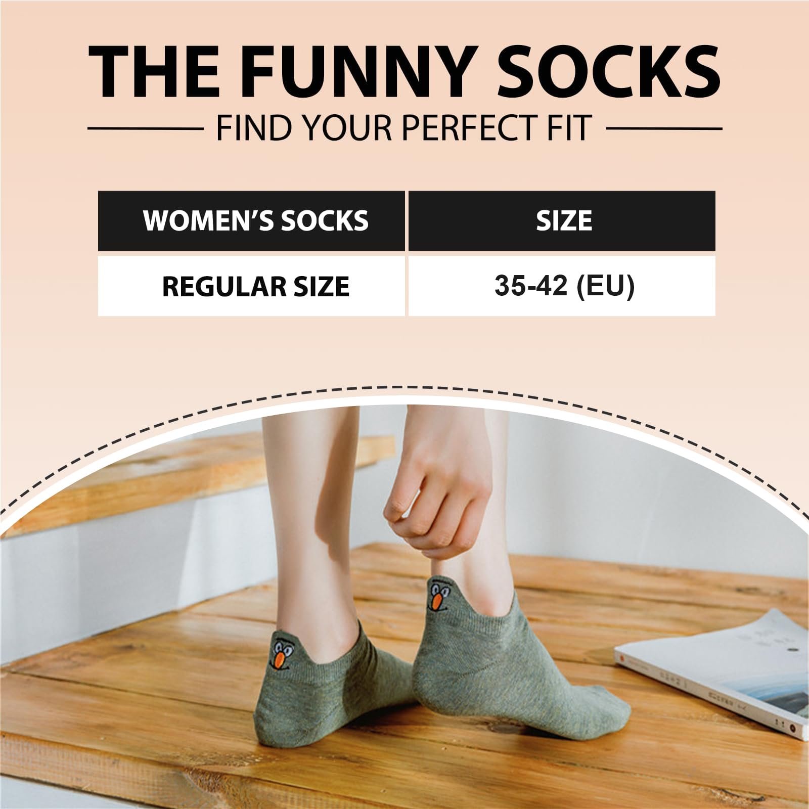 Женские носки Good Mood Socks 39-42 Разноцветные, 7 пар, фото №3