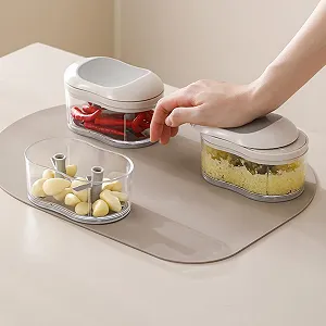 Измельчитель Omabeta ручной для чеснока с 4 лезвиями. synthetic.ua - Фото 1