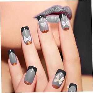 Housoutil 2 коробки Чорні Діаманти для нігтів synthetic.ua - Фото 1