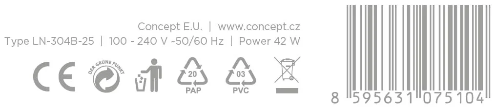 Плойка Concept Glam Style KK2125 Conical, фото №3