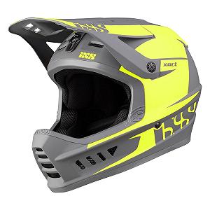 Шлем Downhill IXS XACT EVO MTB Lime-Graphite - Фото 1