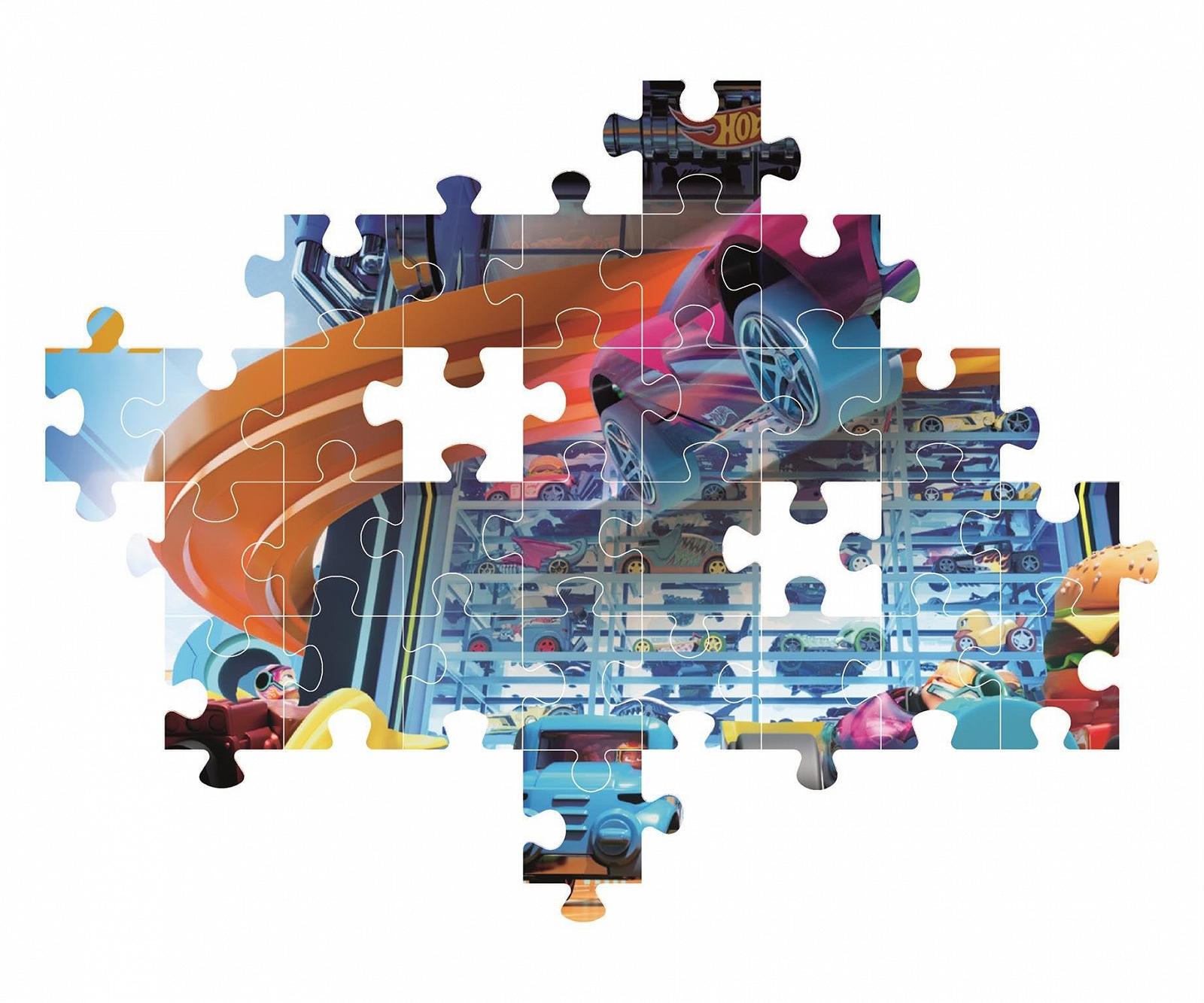 Пазл Clementoni Supercolor Hotwheels 25777 104 елементи 48,5 x 33,5 см від 6 років, фото №4