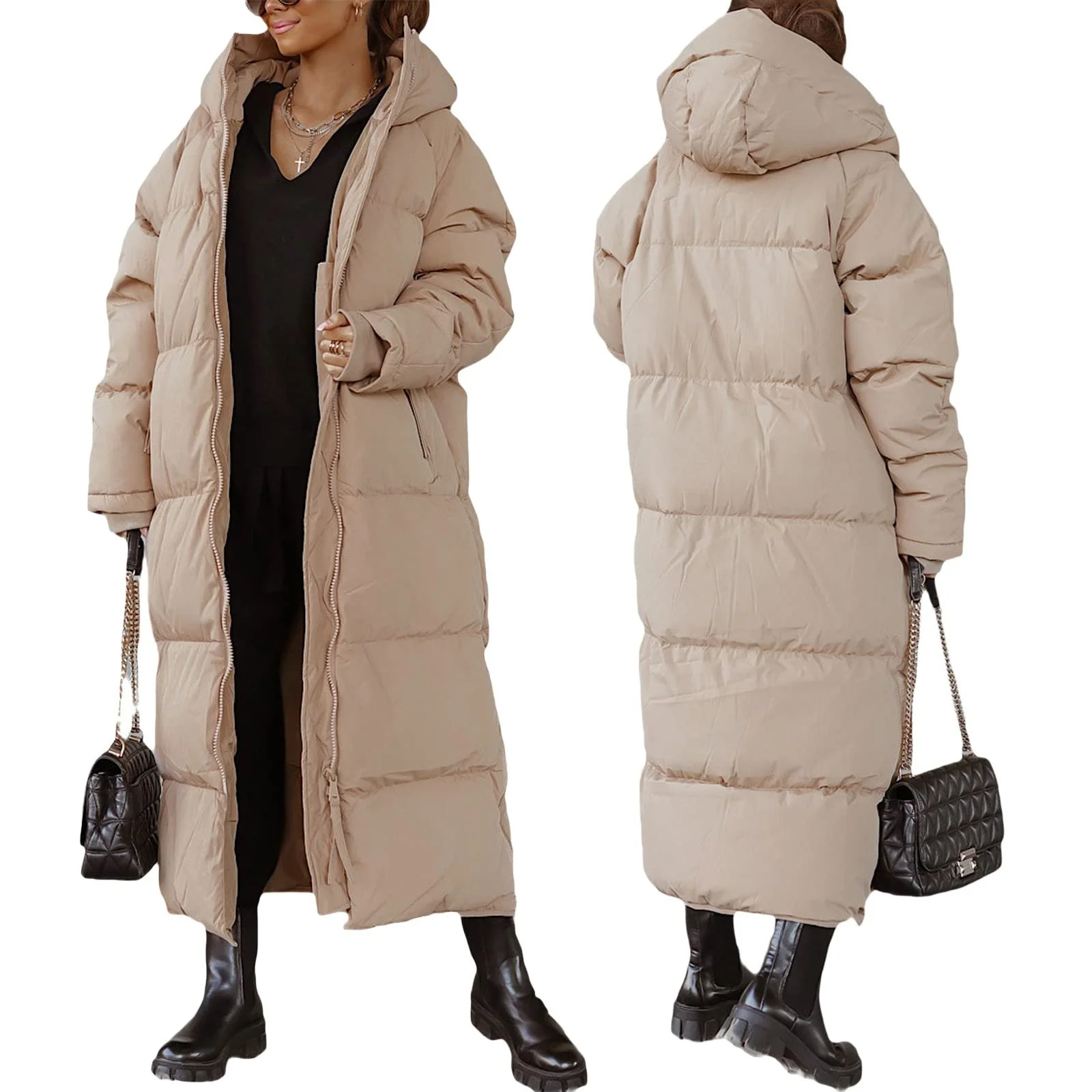 Пуховик PDYLZWZY Жіночий, фото №3 Пуховик PDYLZWZY Жіночий, фото №3