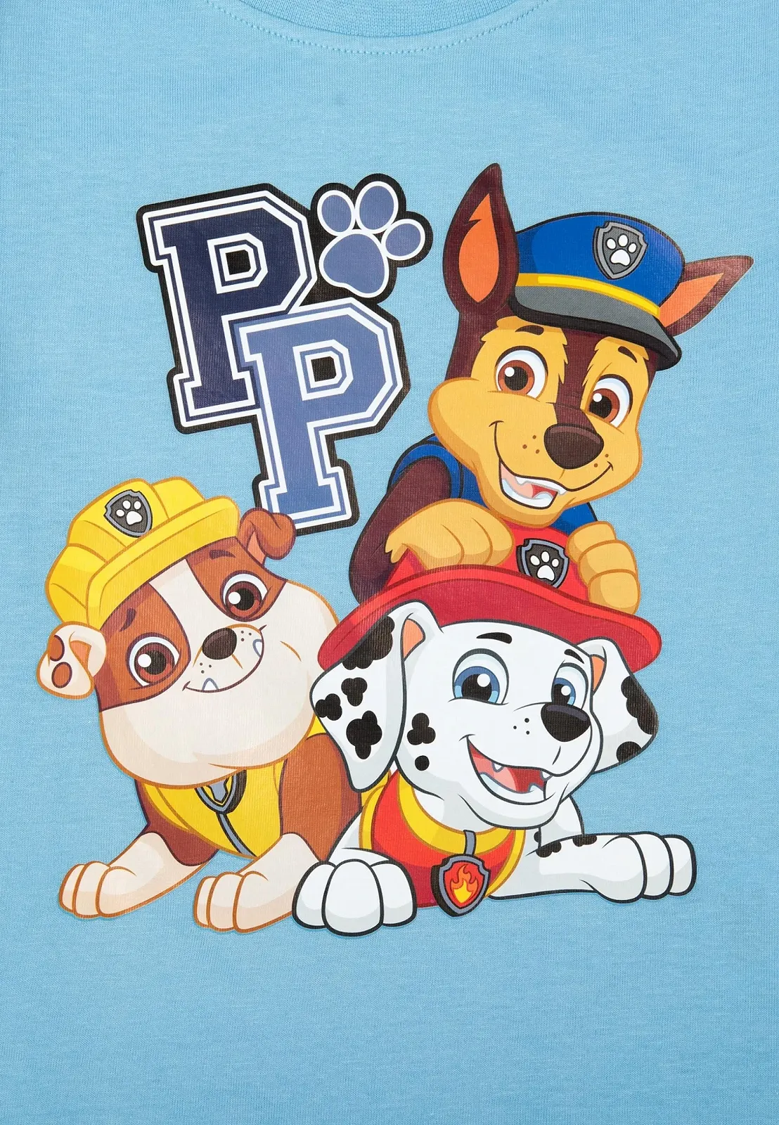 Пижама Paw Patrol для мальчиков Детский пижамный комплект, кофта с длинными рукавами и брюки, синий, фото №3