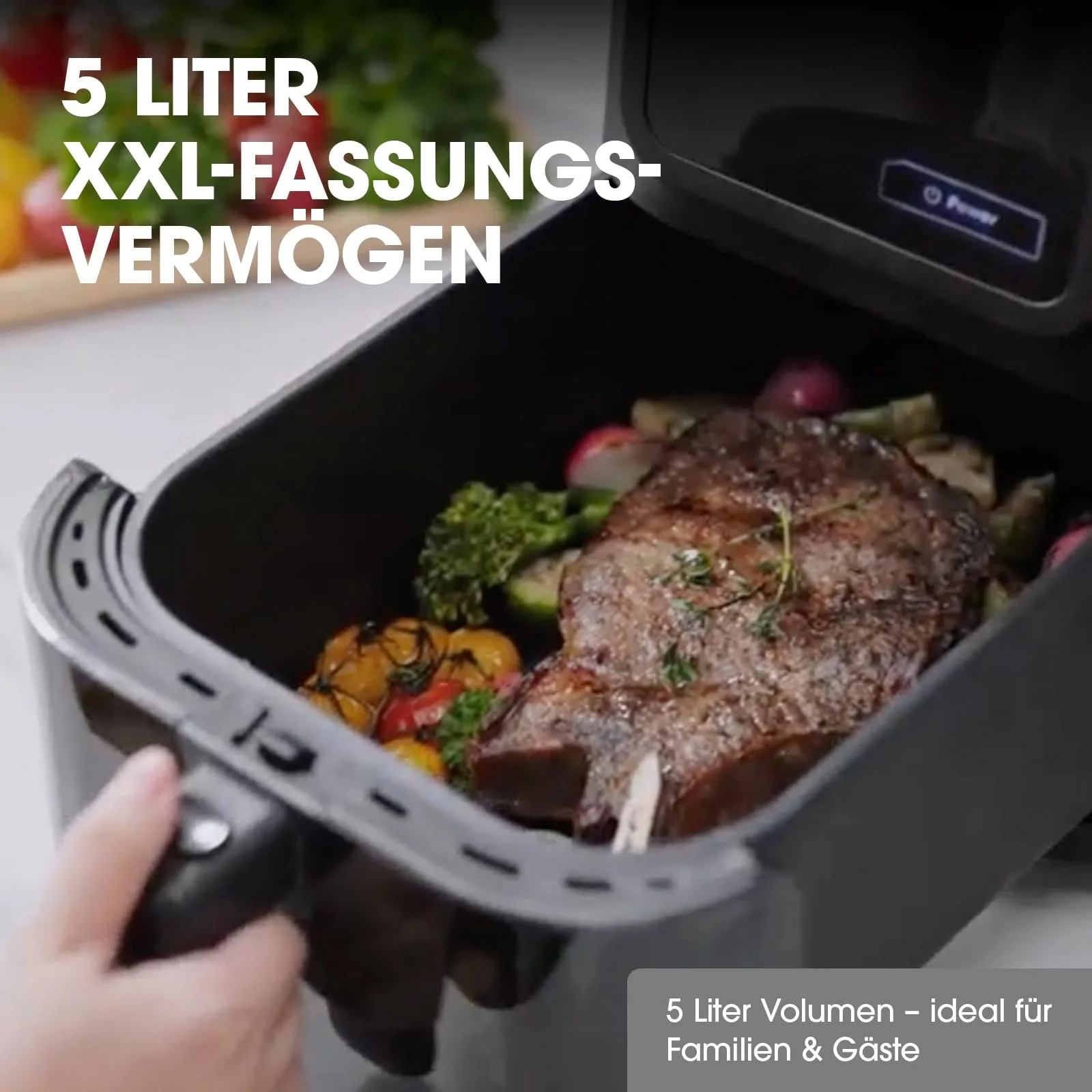 Мультипіч Livington Smart MultiFryer 5 л 6 програм Grill Function, фото №3