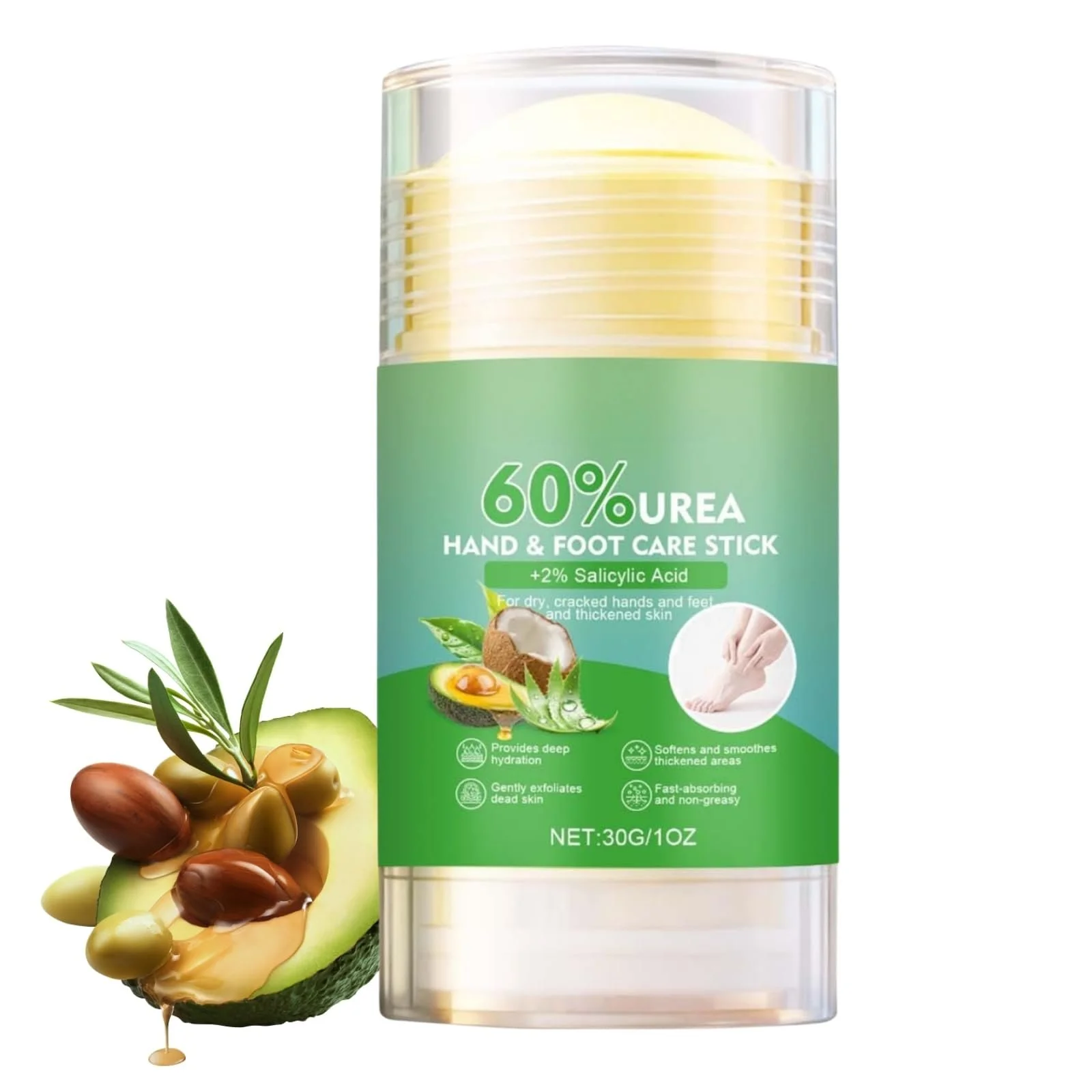 Крем для ног с мочевиной 60% против мозолей и трещин интенсивный, фото №1