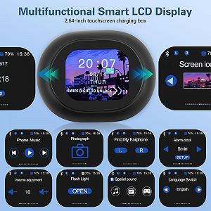 AI Перекладач Навушники 3-в-1 Мовний перекладач реального часу з 144 мовами 6 режимів 50 годин Bluetooth 5.4 synthetic.ua - Фото 1