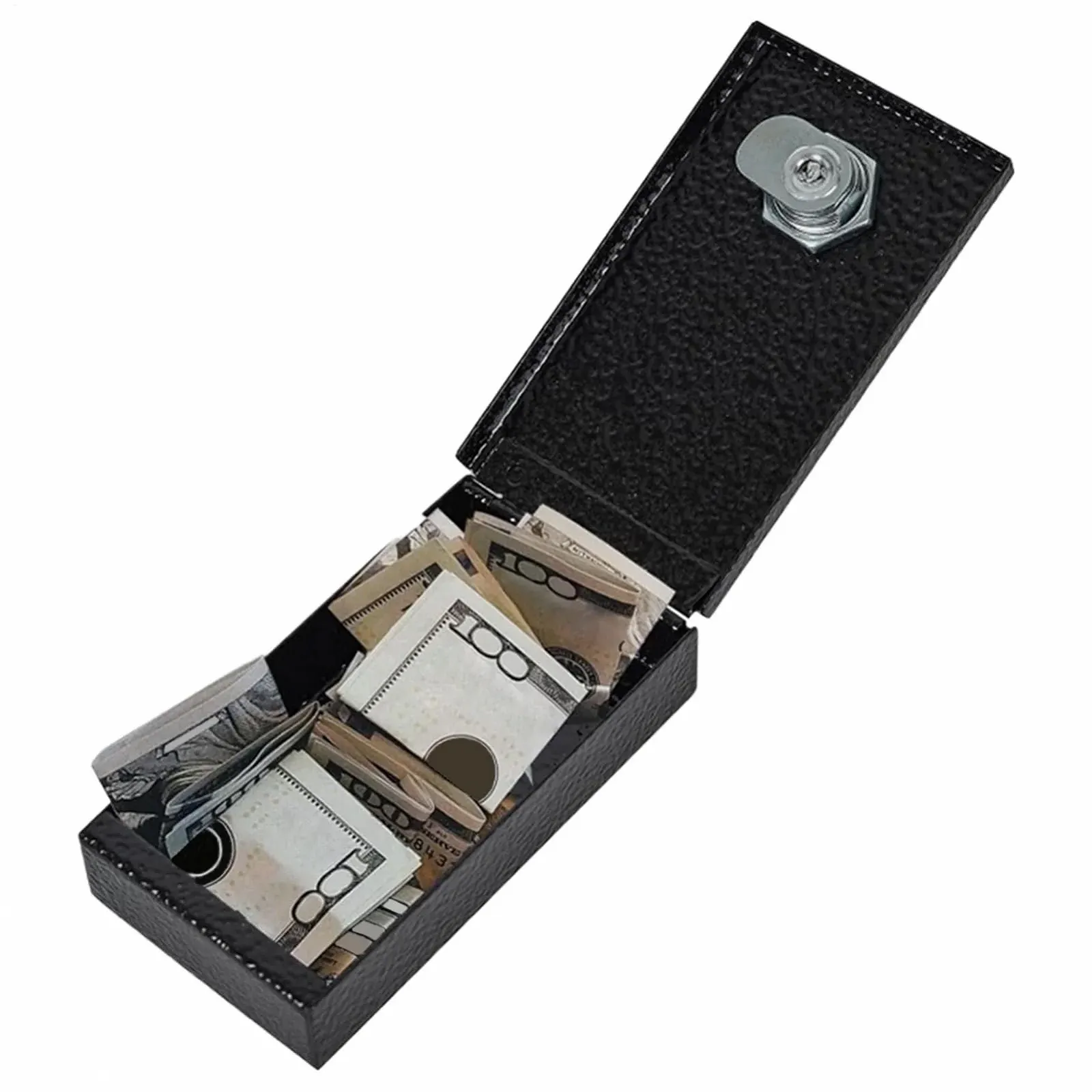 Скарбничка-сейф Компактна Сталева Із замком, фото №1