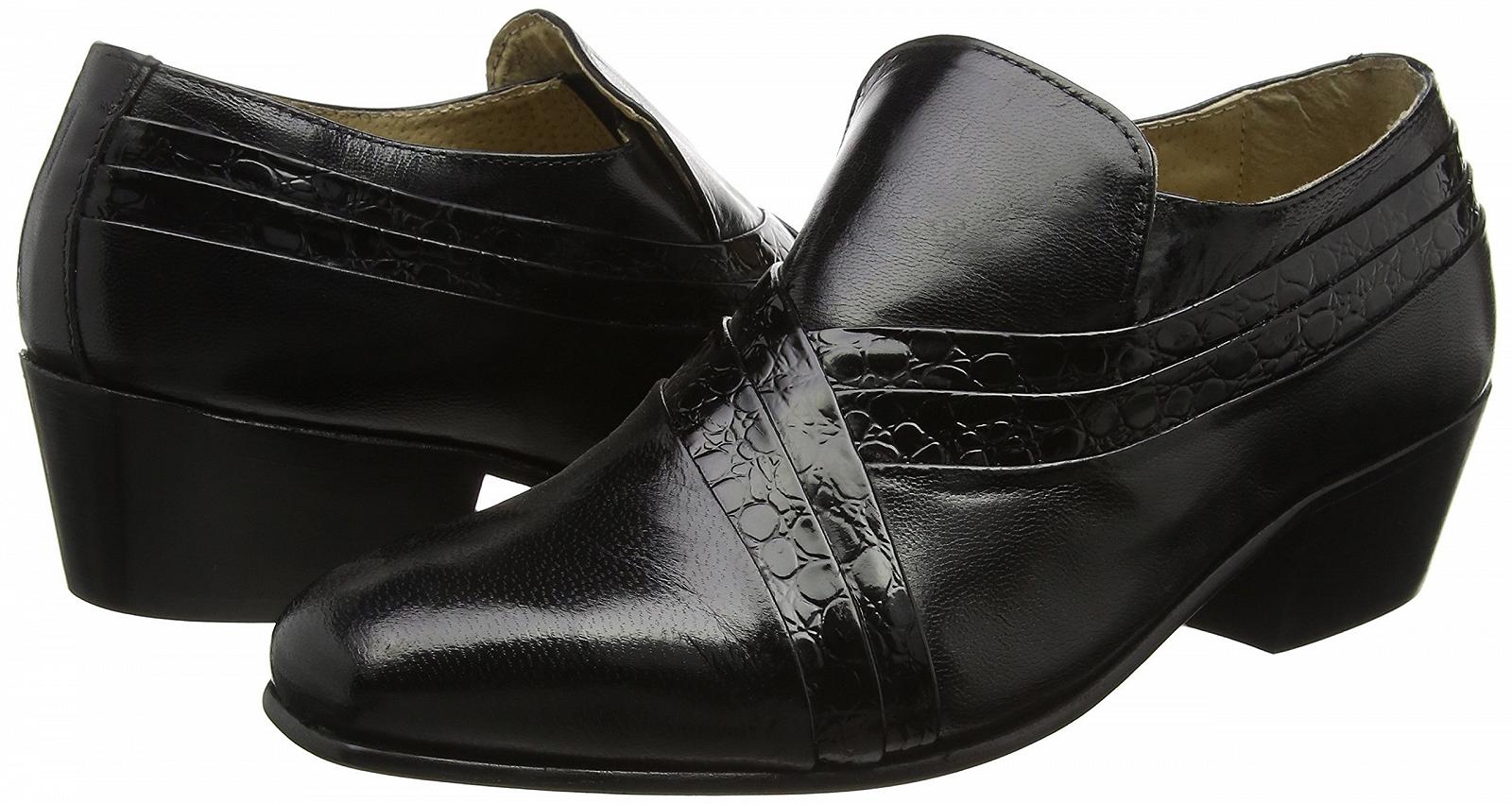 Туфлі Montecatini Pablo Чоловічі На блочному Каблуці Шкіра Рептилії, фото №7