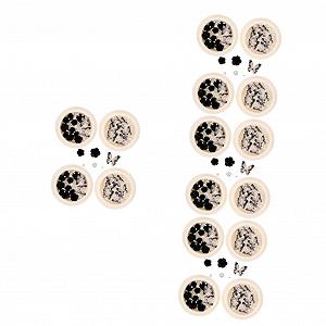 Украшения для ногтей Цветы Стразы и Жемчуг для дизайна ногтей - Фото 1