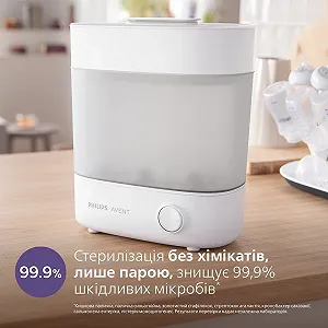 Стерилізатор для дитячих пляшок Philips Avent SCF291/30 / Білий synthetic.ua - Фото 1