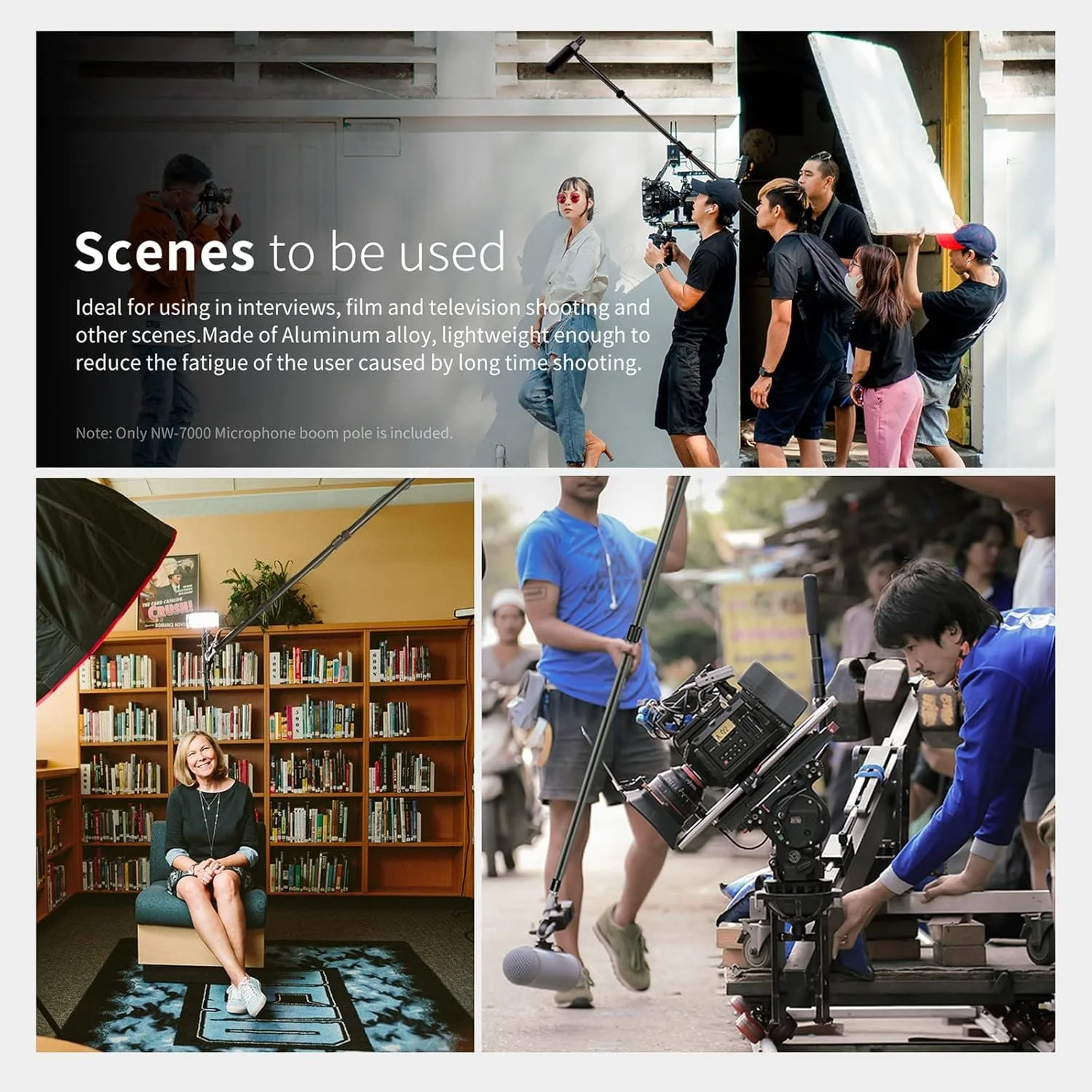 Микрофонный кронштейн Neewer ST-NW-7000 Черный, фото №7 Микрофонный кронштейн Neewer ST-NW-7000 Черный, фото №7