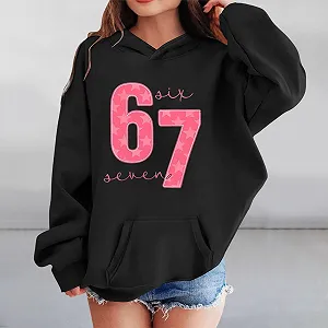 Худи Generisch с принтом Y2K для мальчиков и девочек - Толстовка, Повседневный Унисекс Пуловер с капюшоном в стиле хип-хоп с 67 принтами, С длинными рукавами, Удобный Пуловер Streetwear synthetic.ua - Фото 1