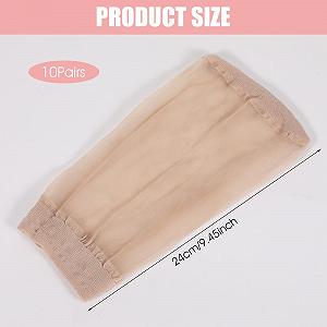 Носки Нейлоновые Женские Тонкие Прозрачные Короткие Шёлковые Летние Дышащие Матовые Прозрачные Нейлоновые Цвет Кожи, Чёрный, Телесно-чёрный, M synthetic.ua - Фото 1