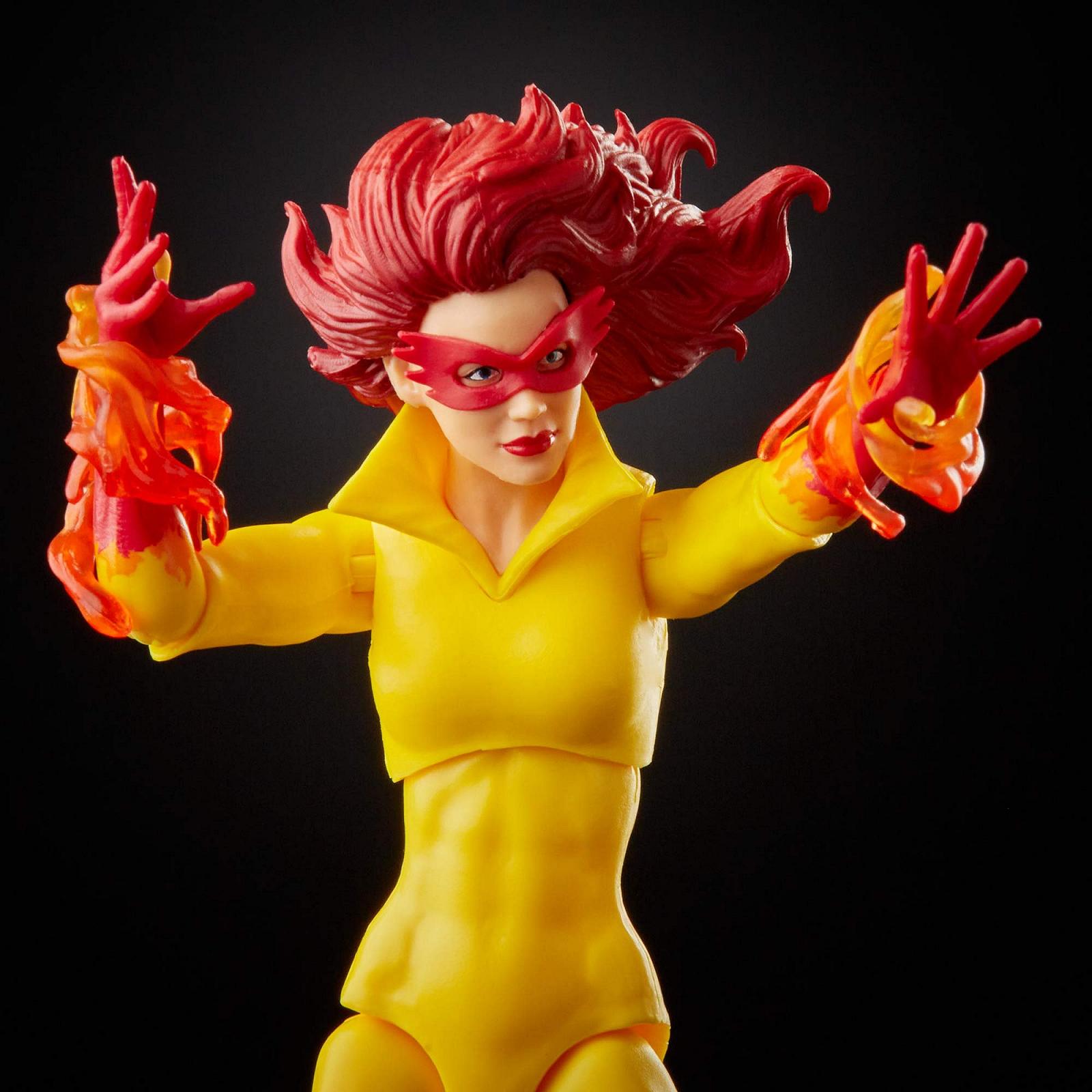 Екшн-фігурка X-Men Hasbro Marvel Legends Series Avengers 15 см Marvel's Firestar з собакою та 6 аксесуарами для дітей від 4 років, F02125L0, фото №9