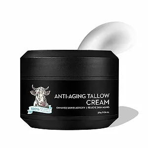 Антивіковий крем для чоловіків Tallow Creme Anti-Aging Face Cream з яловичим жиром 50 г - Фото 1