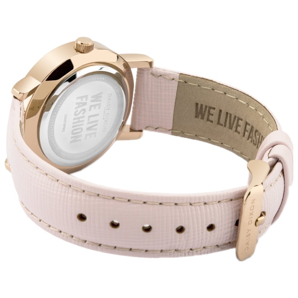 Женские часы Тип Daisy Dixon Классические Кварцевые С кожаным ремешком DD079PRG, фото №3 Женские часы Тип Daisy Dixon Классические Кварцевые С кожаным ремешком DD079PRG, фото №3