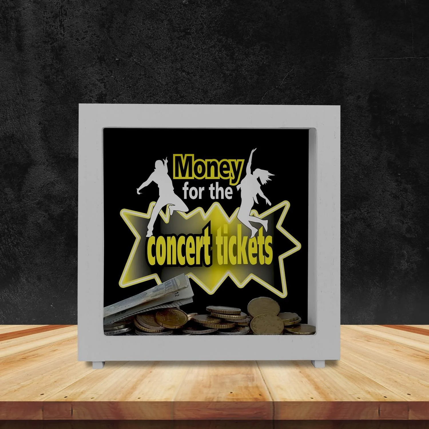 Скарбничка-рамка Дерев'яна Танцівники Для квитків на концерти, фото №4