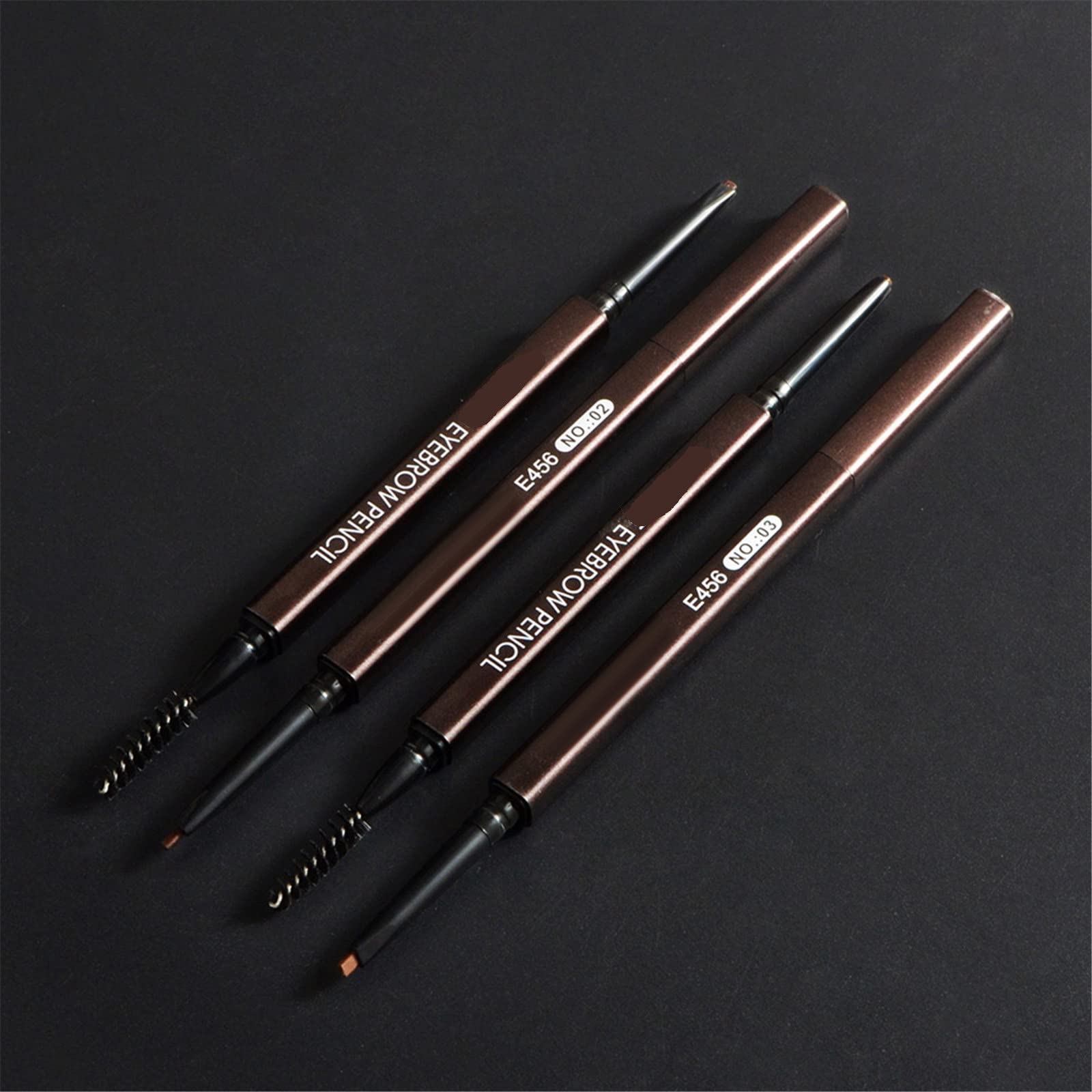 Карандаш для бровей Водостойкий Совместимый с кисточкой для растушевки бровей Долговечный Карандаш для бровей Гребешок для бровей Мужской (B, Один размер), фото №4