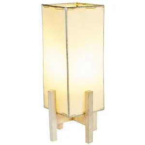 Настільна лампа Marrakesch Orient & Mediterran Interior Janka Шкіра Натуральний - Фото 1