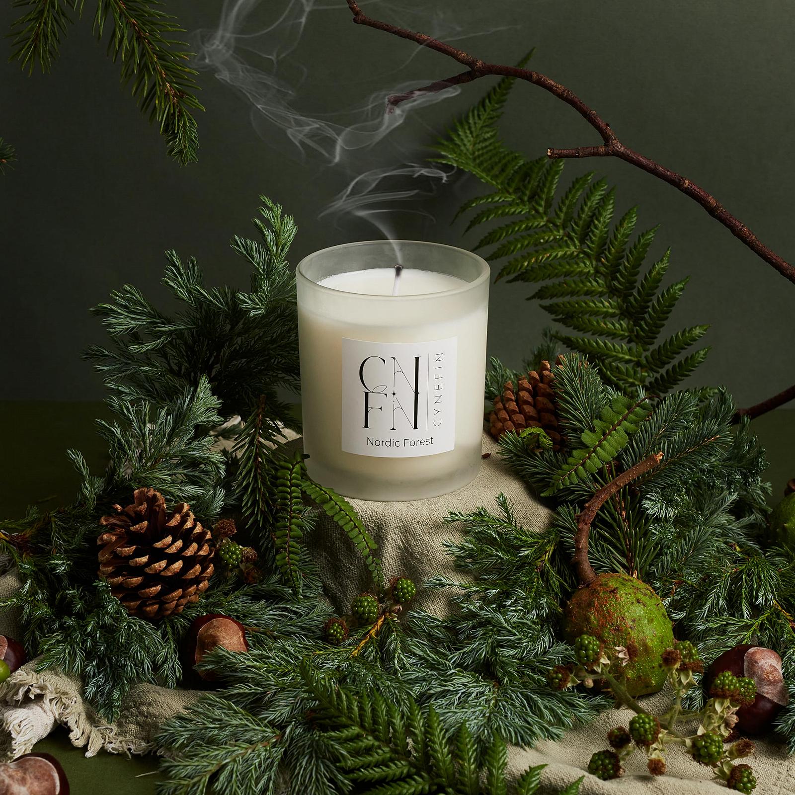 Свічка CNFN Seasonal Scented Nordic Forest, фото №2
