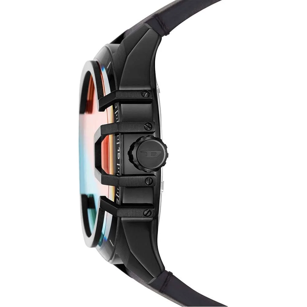 Годинник DIESEL Caged Чоловічий, кварцовий механізм з силіконовим, нержавіючої сталі або шкіряним ремінцем, фото №3 Годинник DIESEL Caged Чоловічий, кварцовий механізм з силіконовим, нержавіючої сталі або шкіряним ремінцем, фото №3