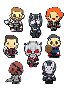 Джибитсы Марвел Marvel 8 шт аксессуары Крокс украшение - Фото 1