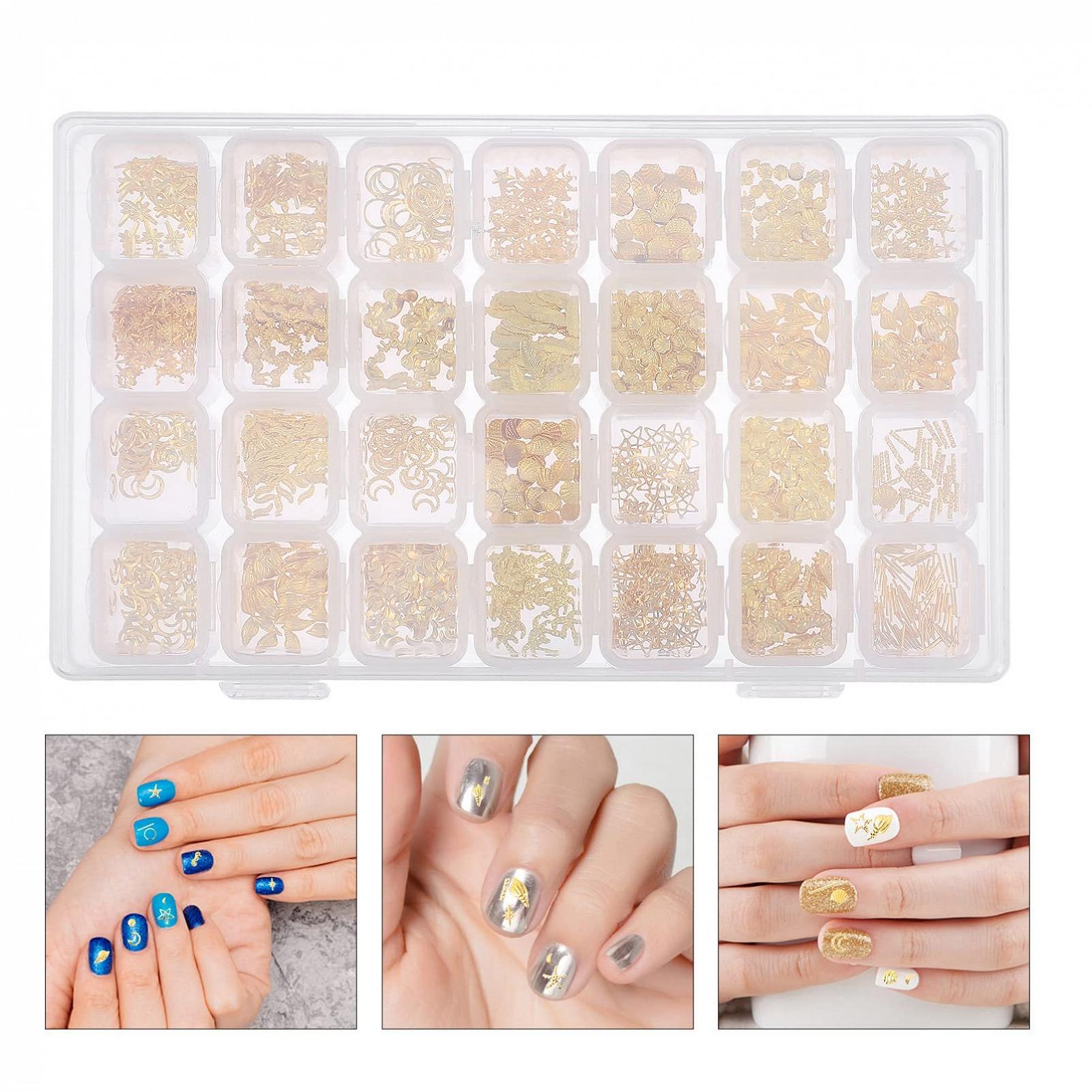 Прикраса для нігтів Тип: Зірки та Місяць, фото №4 Прикраса для нігтів Тип: Зірки та Місяць, фото №4