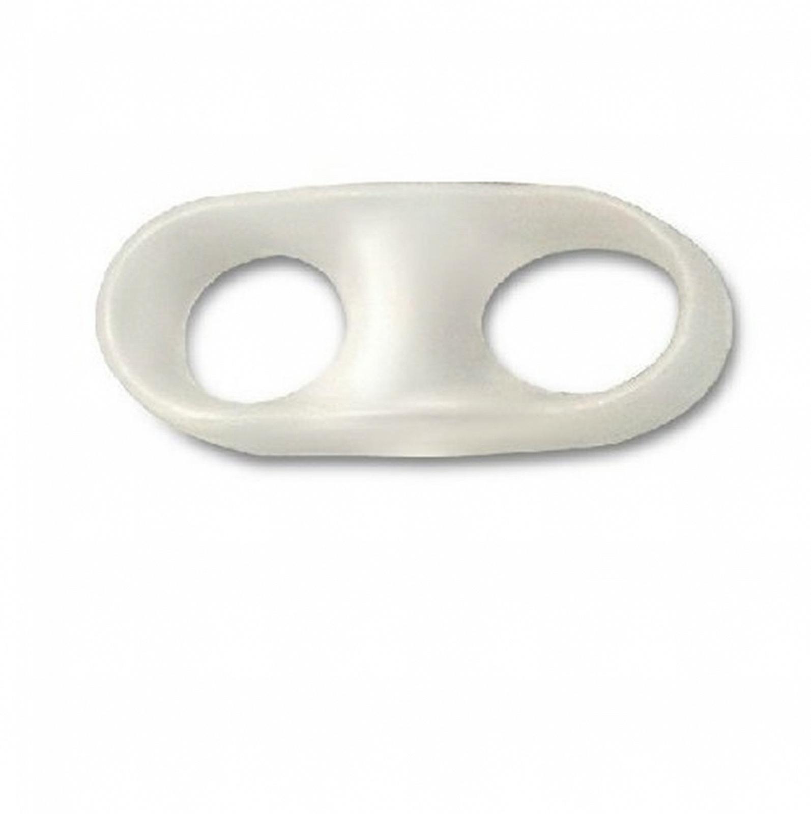 М'який силіконовий ортез для мізинця з 2 отворами, випрямляч для кісточки, 1 пара, фото №6