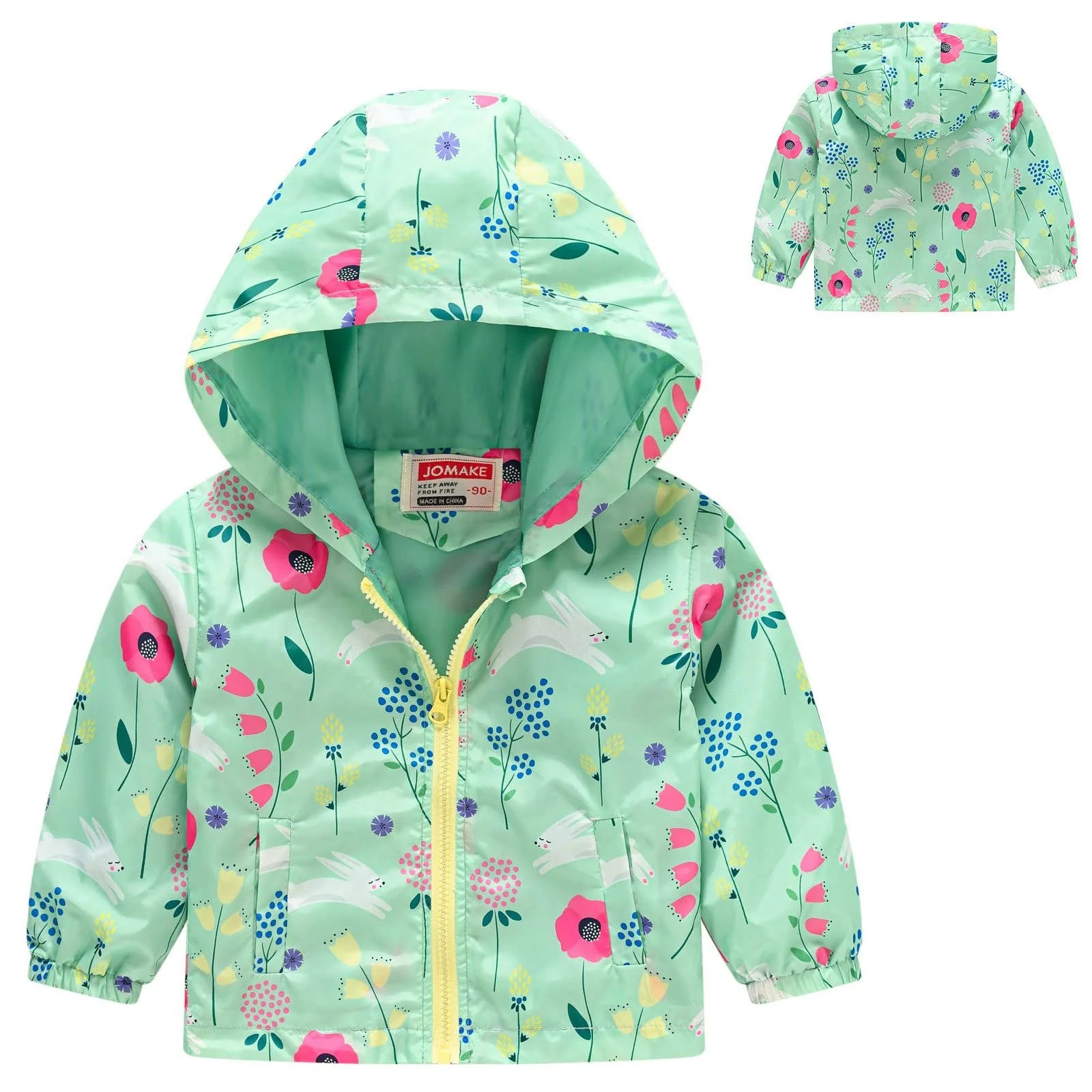 Куртка для мальчиков Повседневная куртка с мультяшным принтом, капюшоном, фото №3 Куртка для мальчиков Повседневная куртка с мультяшным принтом, капюшоном, фото №3