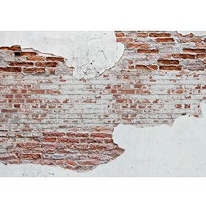 Фотообои Runa Art Stone Wall 9083011a 352 x 250 см XXL White Brown - Фото 1