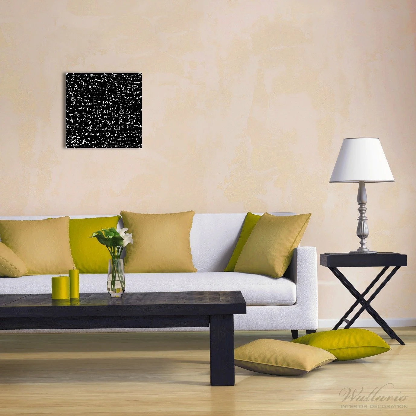 Скляна картина Wallario Mathematical Formula Relativity 55 x 55 см ефект левітації, фото №4 Скляна картина Wallario Mathematical Formula Relativity 55 x 55 см ефект левітації, фото №4