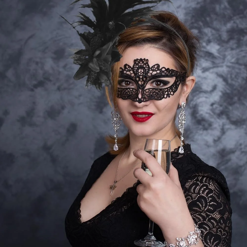 Обруч для волос с перьями, фото №4