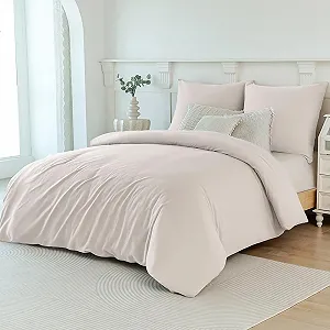 Купити Постільна білизна Soifox Winter Thermal Fleece, 200 x 200 см, бежева, з блискавкою - Фото 1 Постільна білизна Soifox Winter Thermal Fleece, 200 x 200 см, бежева, з блискавкою - Фото 1