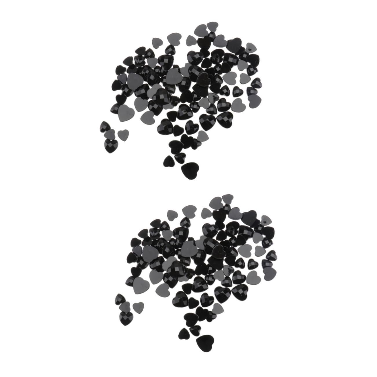 Стразы для ногтей Beavorty Сердце, 2 набора, фото №1