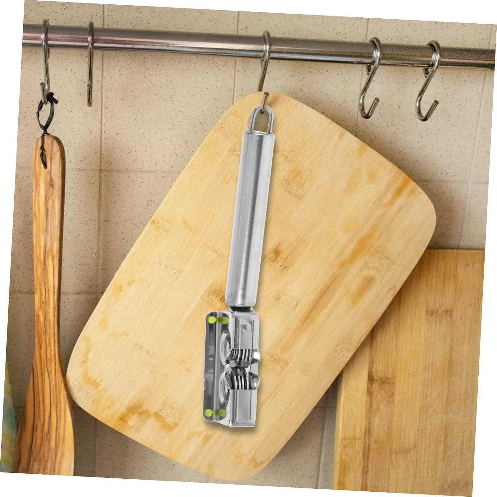 Точилка для ножей Holibanna 2 шт. нержавеющая сталь для ножниц и кухонных ножей портативная эргономичная многофункциональная, фото №8