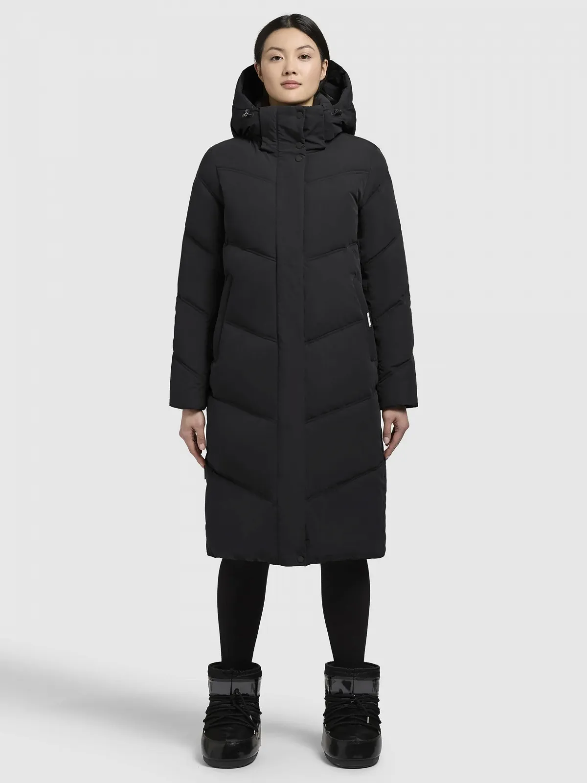 Жіноче зимове пальто khujo Ainu Чорний, фото №5 Жіноче зимове пальто khujo Ainu Чорний, фото №5