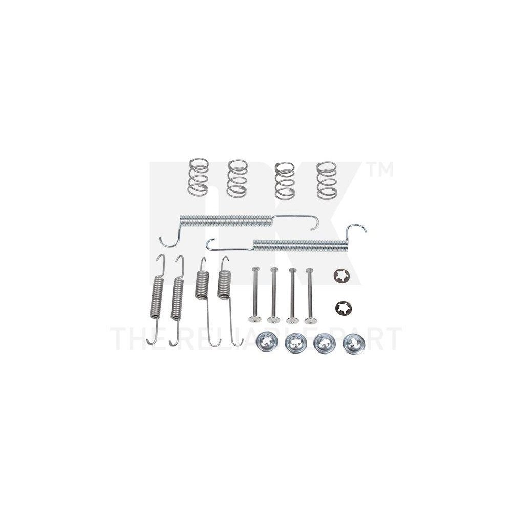 Комплект аксессуаров, тормозные колодки NK 7936630, задний мост, фото №1