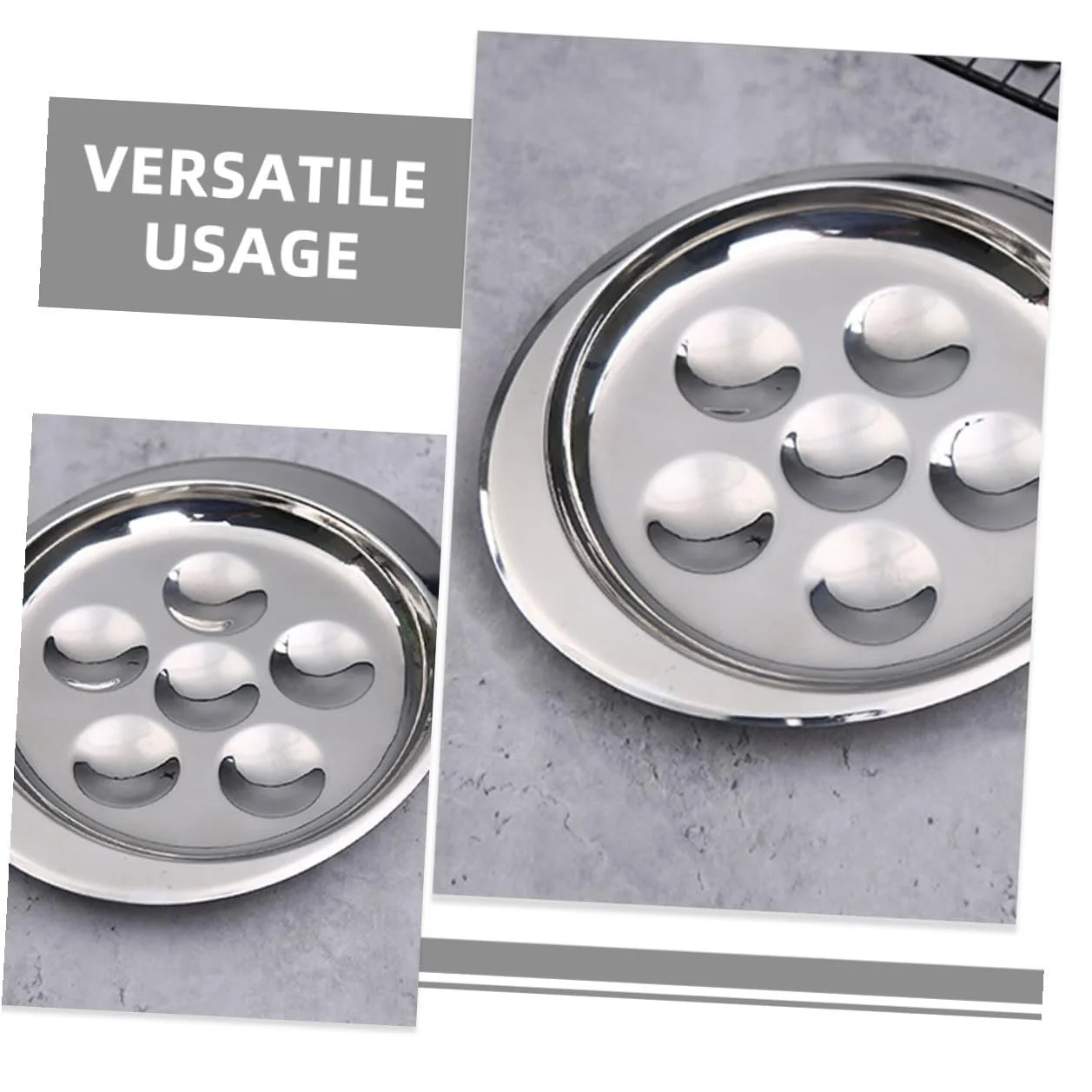 Формы для запекания улиток 2 штуки нержавеющая сталь термостойкие глубокие, фото №7