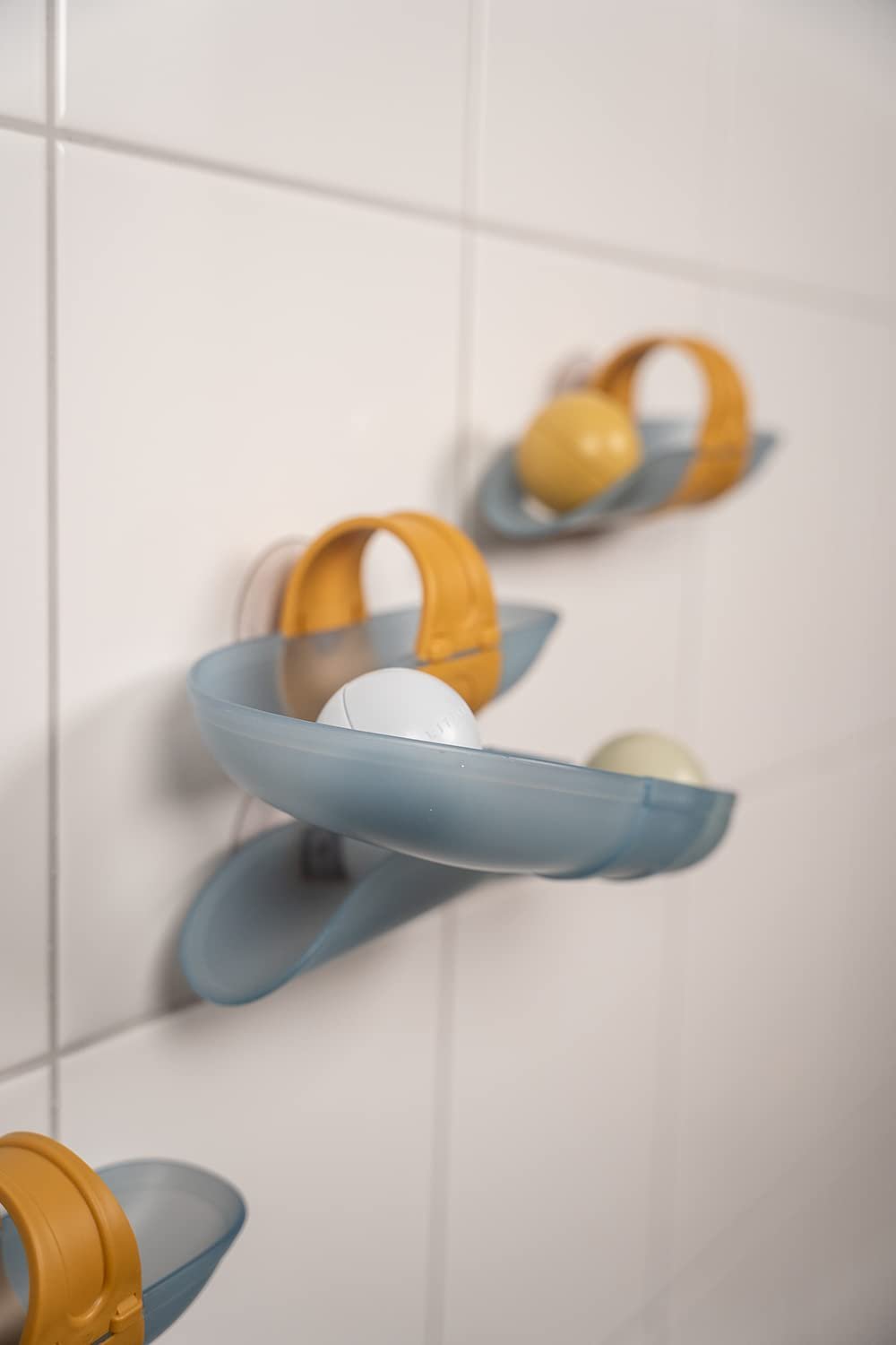 Іграшка для ванни Little Dutch Гірка для кульок Синій, фото №3